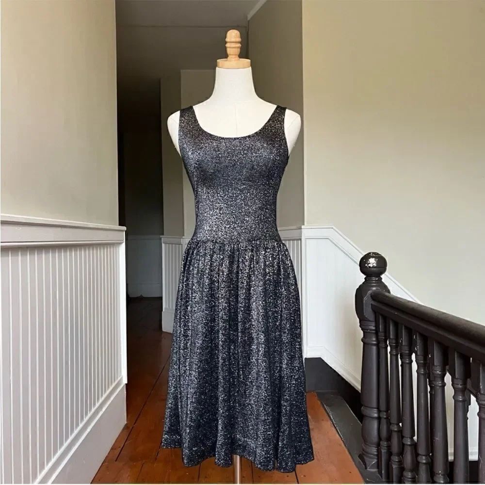 Vintage 70’s Sparkle Dress Small